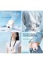 Portable waist-mounted fan, USB rechargeable, 3 cooling modes, suitable for office, outdoor and home use, neck-mounted design. - 2