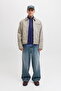 Men's Half Zipper Stand Collar Sweatshirt - Norrebro - 5