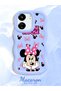 Redmi 13C 4G/5G Compatible Wavy Frame Mouse Cartoon Patterned Quality Silicone Phone Case