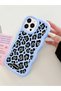 Infinix Smart 8/8 Pro Compatible Wavy Frame Leopard Print High Quality Silicone Phone Case - 3