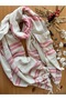 Hand-Woven Very Special Striped 100% Cotton Shawl Pareo - 2