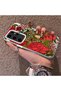 Samsung Galaxy S24 Ultra Compatible Hard Acrylic Back Silicone Edge Lens Protection Case - 3