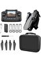 E88 Drone with Screen Controller, Altitude Hold, One Key Take Off/Landing, Active Obstacle Avoidance. with Black Outdoor Carrying Case