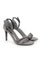 Women's Heeled Sandals with Stones Evening Dress Shoes Thin Heels Wedding and Evening Shoes L072.5017 - 3