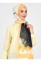 Ring Patterned Shawl - Yellow - 2