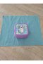 Nutrition Cover Piti Checkered Turquoise Blue - 5