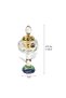 Luxury Crystal Bakhoor Incense Burner with Gold Oud Bowl, Unique Colorful Faceted Base & Leaf Accents, Perfect for Meditation, Yoga & Relaxing Aromatherapy Home Decor. - 7