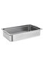 6 Pack Hotel Pans, Full Size x 4 Inch Deep Stainless Steel Steam Table Pans with Handle, Anti-Jam Catering Trays for Home, Party, Restaurant, Hotel, Buffet - 8