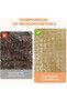 PE material shade sail, suitable for outdoor gardens, patios, backyards, balconies, and greenhouses. Dimensions: 2x4 meters / 6.6x13.1 feet. Beige. - 3
