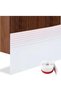 2m Self-Adhesive Door & Window Rubber Sealing Tape, Dustproof Waterproof Sound Insulating Gap Filler Weatherstrip, 36mm