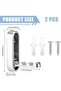 Silver 12x50x74mm Foldable Wall-Mounted Coat and Towel Hook - 5