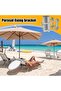U-shaped Parasol Holder for Tricycles – Adjustable Aluminum Clamp, Weatherproof and Durable, for Secure Attachment of Large Parasols - 4