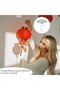 A set of 100 clear, round, self-adhesive ceiling hooks that require no drilling and are suitable for home décor and holiday celebrations. - 3