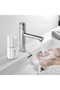 Soap Dispenser - Wall-Mounted Automatic Soap Dispenser - Liquid Soap - Four Speed Settings - 380ml - IPX5 Waterproof Rating - White - 3