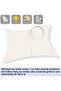 Shade cloth - Rectangular 3x4m Cream-coloured, Simple waterproof fabric with 95% UV protection for outdoors, garden & patio - 2