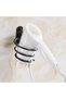 Black Aluminum Wall-Mounted Hair Dryer Holder Punch Hole Care Tool Rack - 3