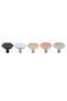 Hexagonal furniture handles, furniture knobs, cabinet handles, drawer and door handles, black, 10-piece pack - 3
