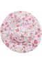 Baby Girl UPF 50+ UV Sun Hat - Toddler Summer Cotton Beach Hat with Adjustable Chin Strap (Light Pink Floral, 52cm) - 2