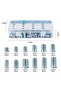 130 pieces of M6/M8/M10 threaded wood inserts and nuts, with sorting boxes, for parts processing and furniture making. - 3