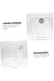 Multi-purpose bird bath tub, thickened transparent hanging feeder - 4