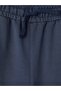Lcw Kids Navy Blue Regular Fit Elastic Waist Boys' Shorts - 3