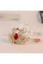 Retro-style decorative traditional hair bun Chinese Hanfu hairpins rhinestone gold chopsticks wedding bridal sticks party dress side clips wedding - 3