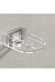 2-Pack No-Drill Security Camera Wall Mounts, Transparent Adhesive Brackets for Home Monitors, Cameras & Speakers - 4