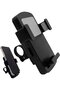 Bike phone holder, mobile phone holder for bicycle, adjustable phone holder - shockproof, anti-slip silicone pad for outdoor travel