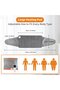 Suitable for Heating Band Heated Back Rechargeable Electric Pad Portable Blanket 125x30cm 4 Timers 9 Temp - 5