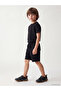 Two Mt Shop Quality Lcw Kids Black Interlock Plain Standard & Regular Boys' Shorts