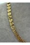 Saaden Pullu Self-Patterned Gold Necklace - 4