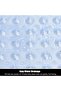 Non-Slip Bath Mat (100 x 40 cm) - Mildew Resistant, Soft & Machine Washable Shower Mat with Suction Cups & Drain Holes for Bathtubs - Transparent - 3