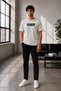 Unisex Oversize Embroidered Bleach Ulquiorra Cifer Design 100% Cotton T-Shirt - 2