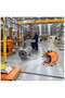 Portable Industrial Ventilation Fan, Orange with Carrying Handle (16 INCH) - 2