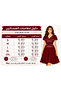 فستان سهرة طويل لامع أوف شولدر - 4