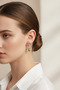 Stylish Pink Butterfly and Yellow Flower Design Dangle Bijoux Earrings Women's Accessory - 2