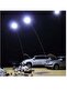 Outdoor Telescopic LED Camping Light With Fishing Rod 800W - 4