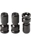 3-Piece Electric Wrench Adapter Set Multi-Functional Universal Adapter Wrench Conversion Tool Accessory for Various Handheld Electric Drills