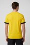 Men Sportswear Fit Short Sleeve Outdoor T-Shirt, Yellow - 4