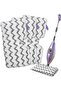 Suitable for Shark steam mop cloths, compatible with P36/P9/P35 P39 M3, wave cloth, accessories, high-temperature replacement pads, 3-piece set.