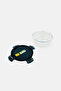 Borosilicate Glass Lunch Box, Navy - 2