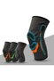 Compression knee brace, arthritis knee brace, joint support, safe for sports - For volleyball, gymnastics and other sports, protects joints (L, black) - 7
