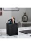 - Desk Pen Holder - Elegant Pen Holder - Black - Multifunctional Organizer - Ideal for Office and Home - Perfect for Desk... - 2