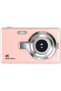 4K Ultra HD CCD digital camera with 32GB TF card - mini compact point-and-shoot camera for beginners, students, home photography and travel (pink)