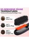 Cordless hair straightener, portable mini hair straightener, 3 temperature settings, with LED display for easy styling. - 5