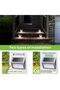 Solar lights suitable for deck steps, stairs, railings, walkways, paths, LED lights, outdoor waterproof, white light, 2-pack. - 6