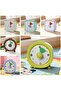 60-minute visual timer, a time management tool, a 60-minute kitchen timer, and an ultra-quiet reminder alarm clock (round blue). - 4
