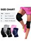 Soft Breathable Sports & Dance Knee Compression Sleeves for Adults & Kids (Size M) - 5