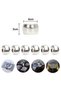 24 napkin rings, silver finish, perfect for weddings, family gatherings, and other occasions. - 2