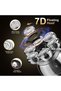 Men's electric shaver with 7 rotating heads, cordless design, waterproof, and smart LED beard trimmer—a perfect Christmas gift choice. - 2
